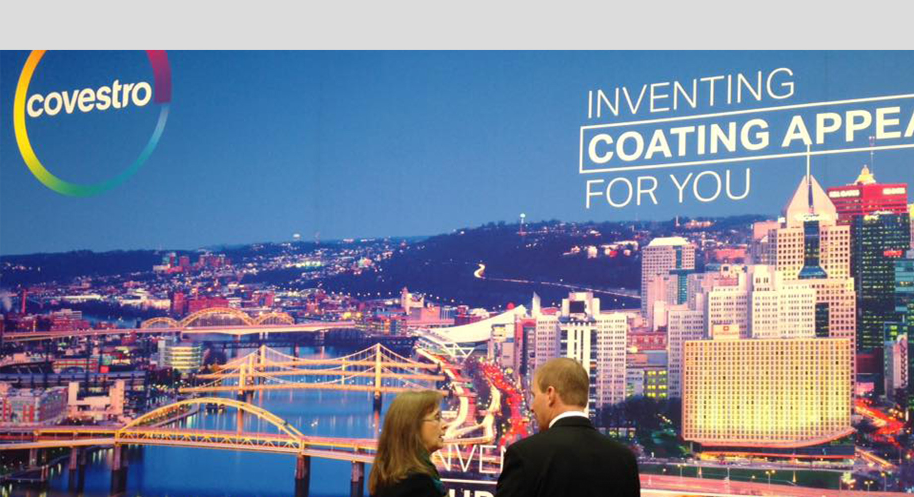 Covestro 40x16 ft Tradeshow background